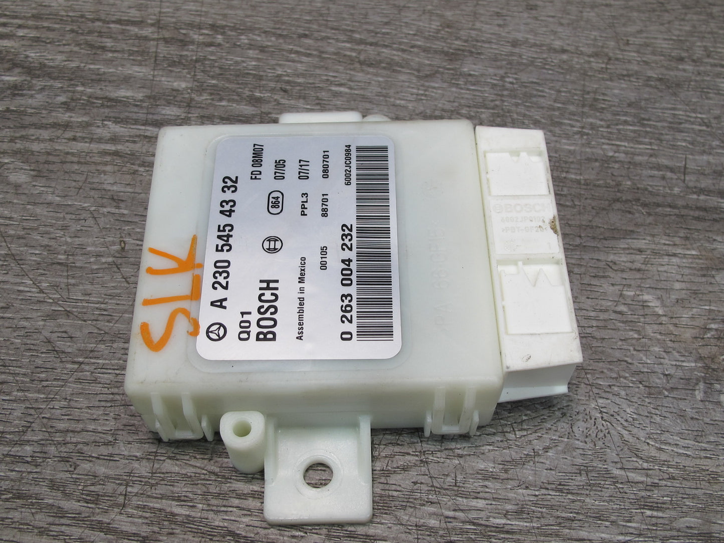 07-12 Mercedes R230 Sl-class Park Parking Assist Control Module Unit OEM