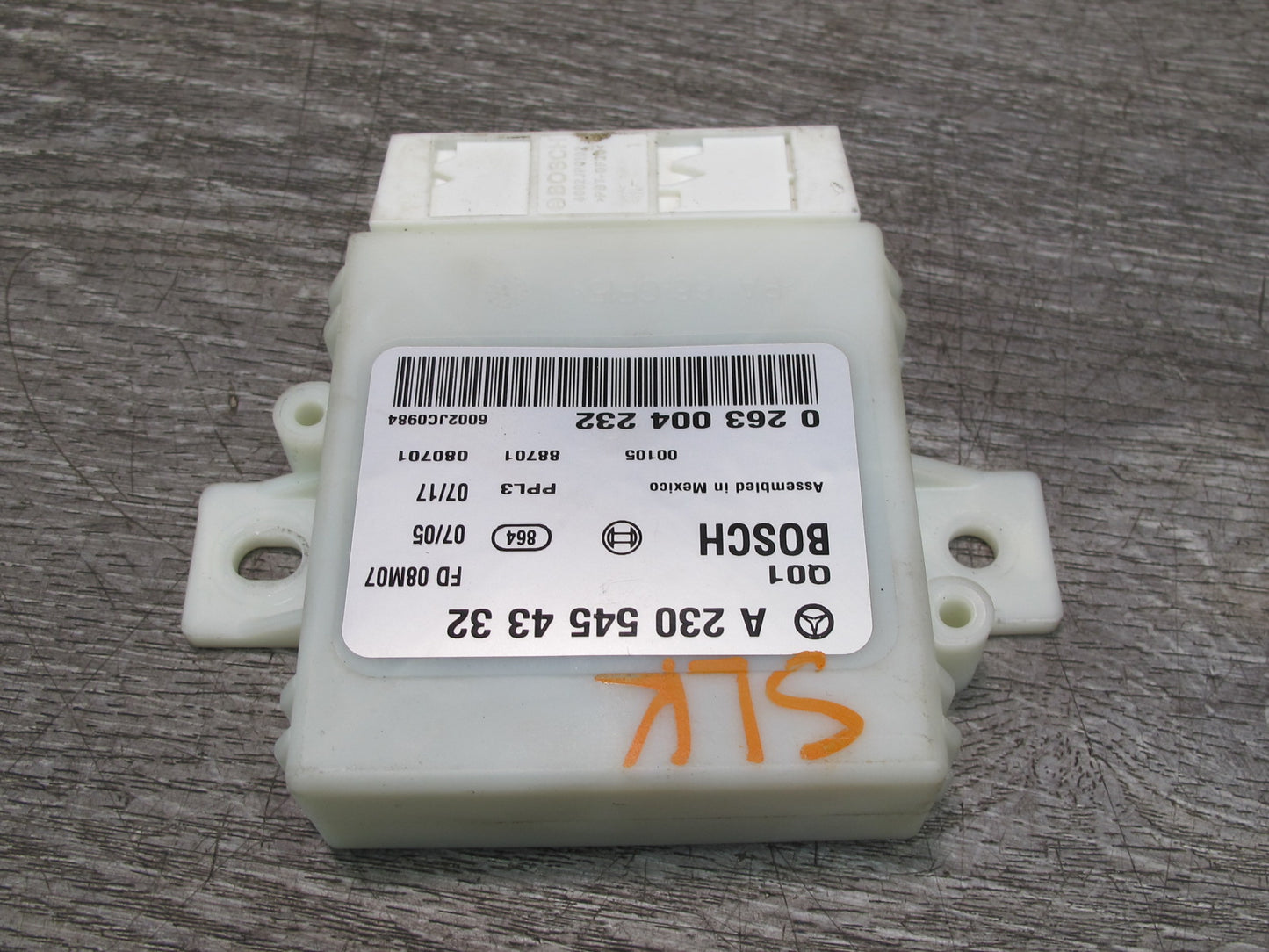 07-12 Mercedes R230 Sl-class Park Parking Assist Control Module Unit OEM