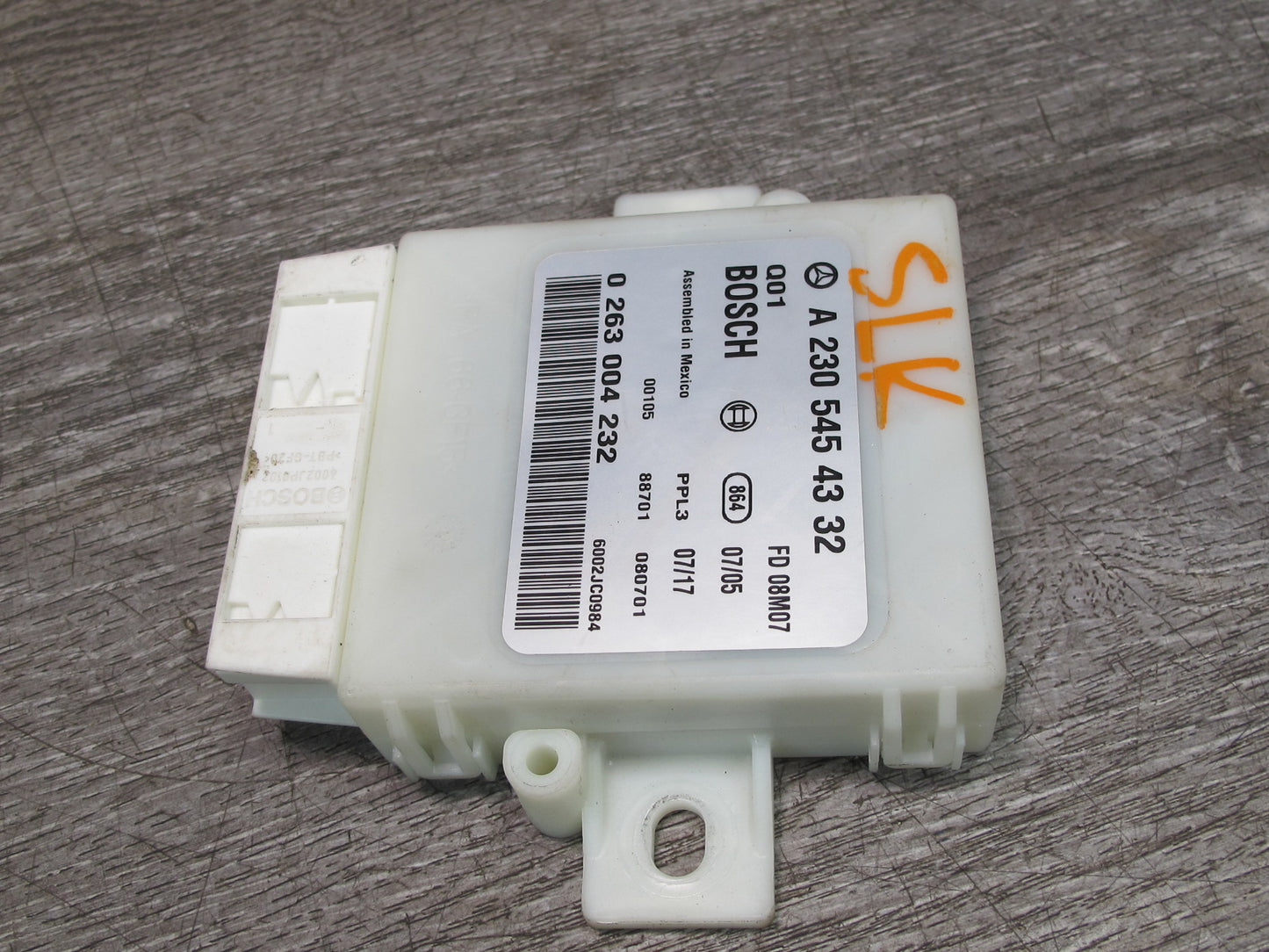 07-12 Mercedes R230 Sl-class Park Parking Assist Control Module Unit OEM