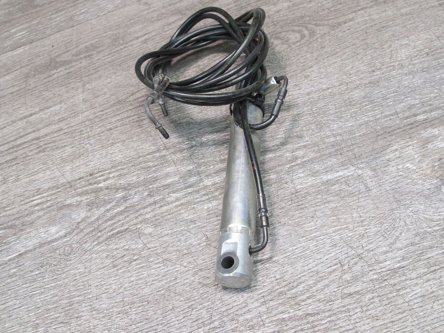 03-12 Mercedes R230 Convertible Left TOP Roof Hydraulic Cylinder w Cable OEM