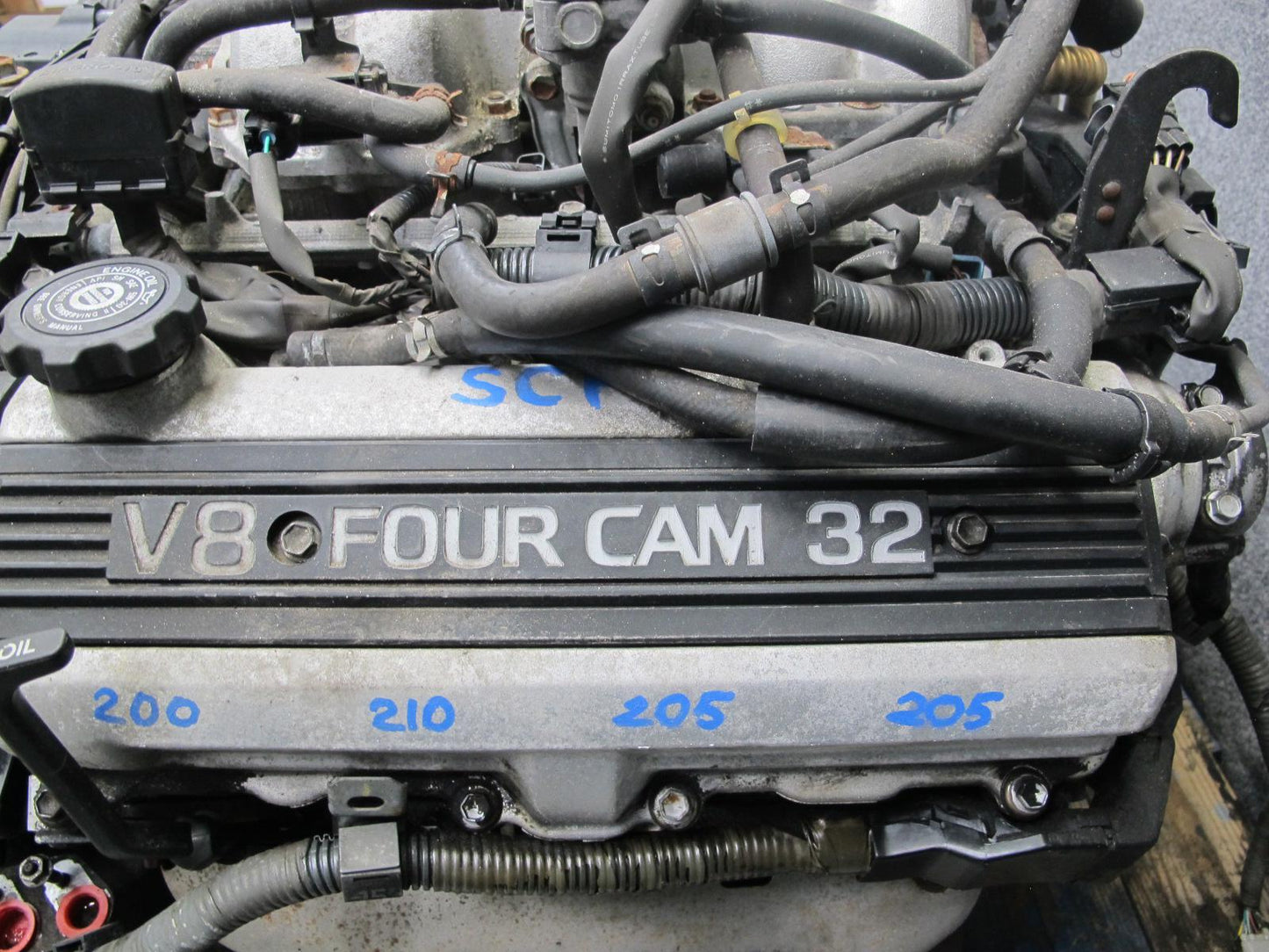 95-97 Lexus UZZ30L SC400 4.0L 1UZFE VIN H 5TH Rear Sump Complete Engine Motor