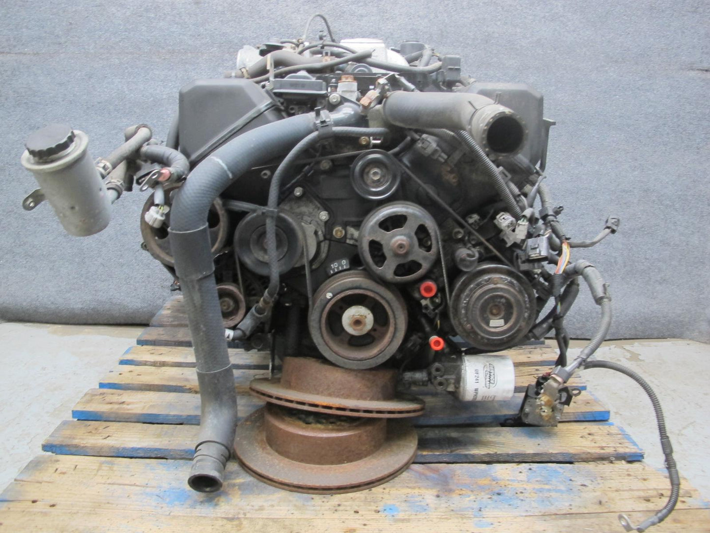 95-97 Lexus UZZ30L SC400 4.0L 1UZFE VIN H 5TH Rear Sump Complete Engine Motor