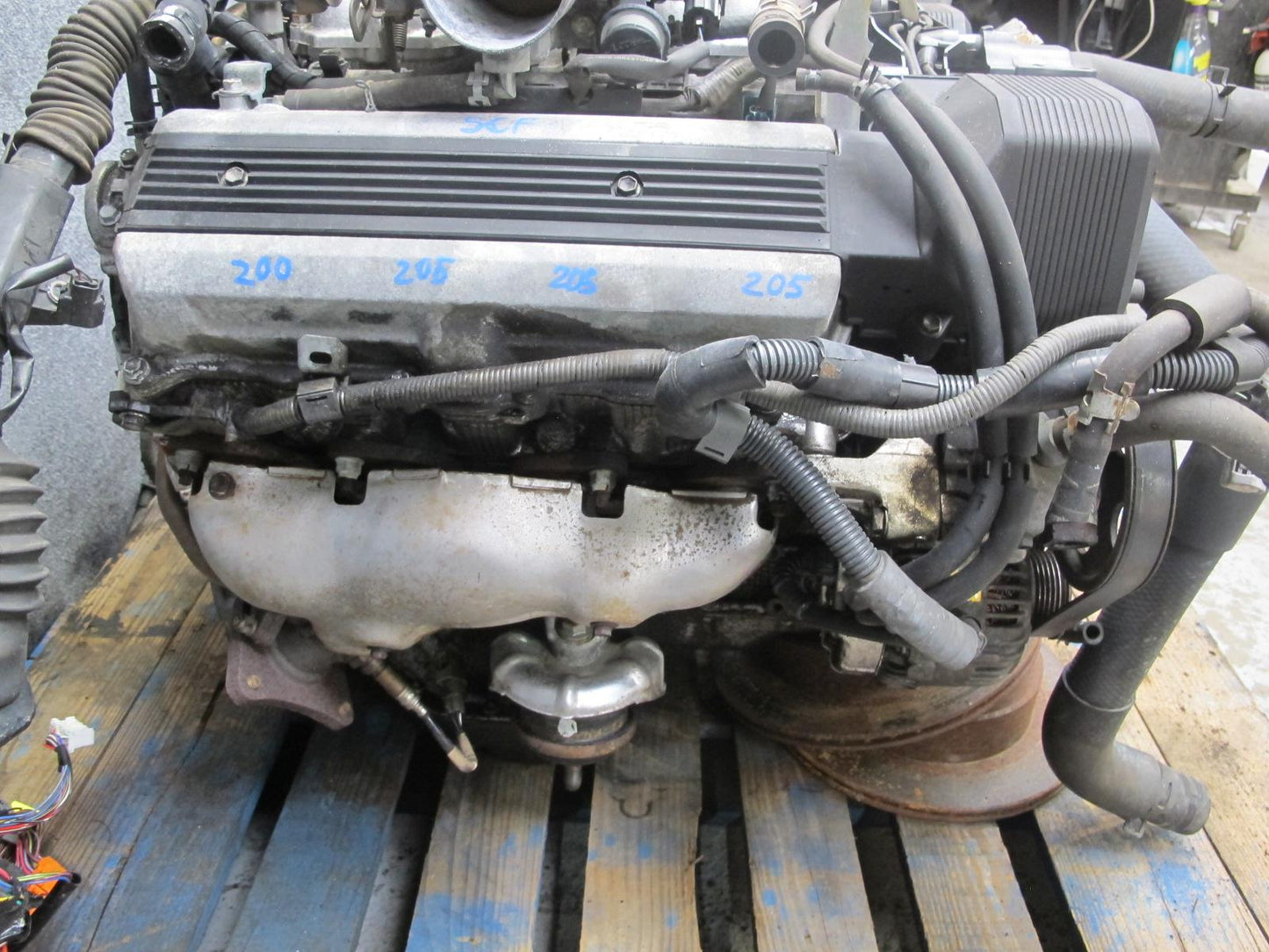 95-97 Lexus UZZ30L SC400 4.0L 1UZFE VIN H 5TH Rear Sump Complete Engine Motor