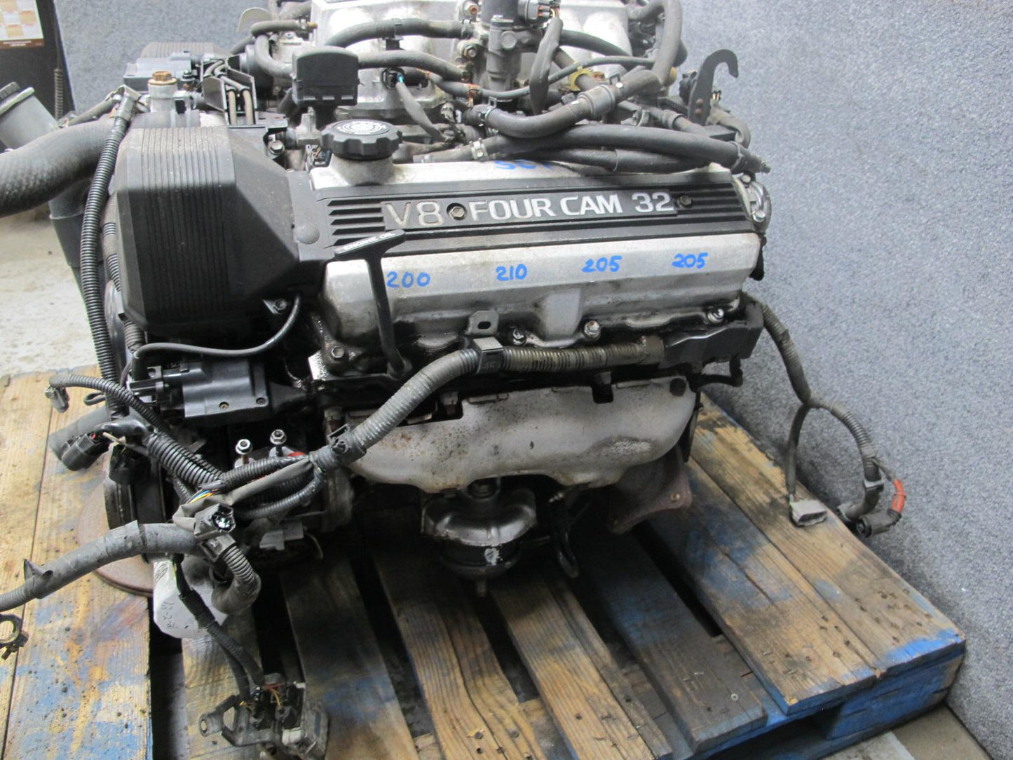95-97 Lexus UZZ30L SC400 4.0L 1UZFE VIN H 5TH Rear Sump Complete Engine Motor