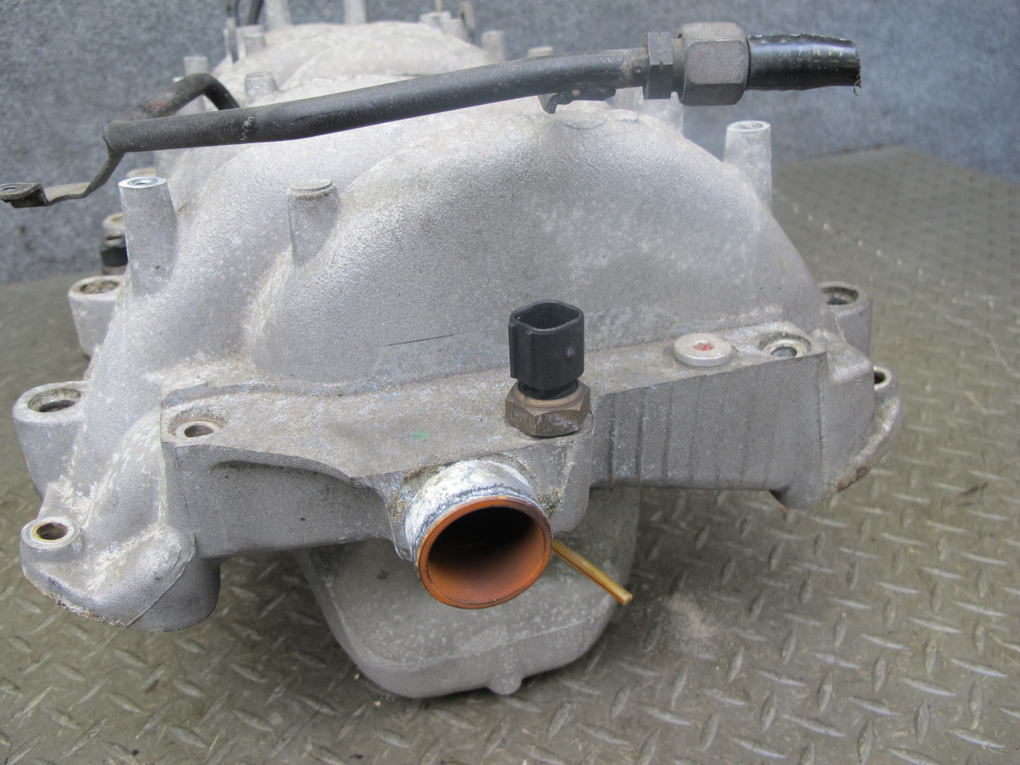 96-99 Mercedes W140 S500 M119 Upper & Lower Air Intake Manifold OEM