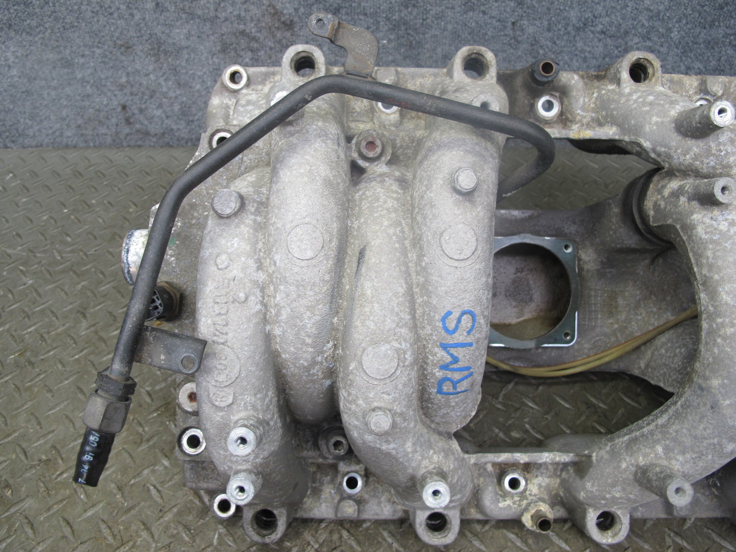 96-99 Mercedes W140 S500 M119 Upper & Lower Air Intake Manifold OEM