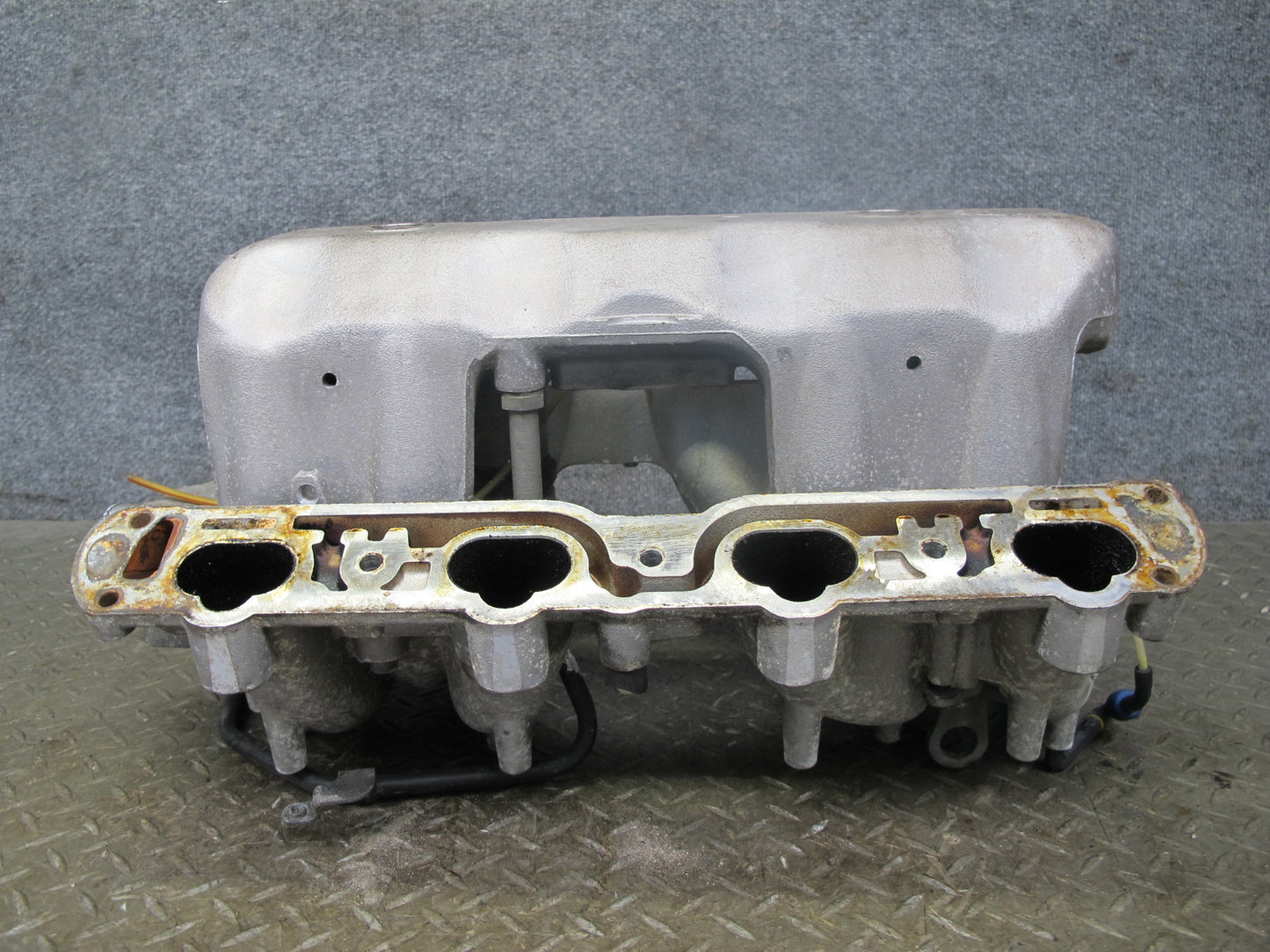 96-99 Mercedes W140 S500 M119 Upper & Lower Air Intake Manifold OEM