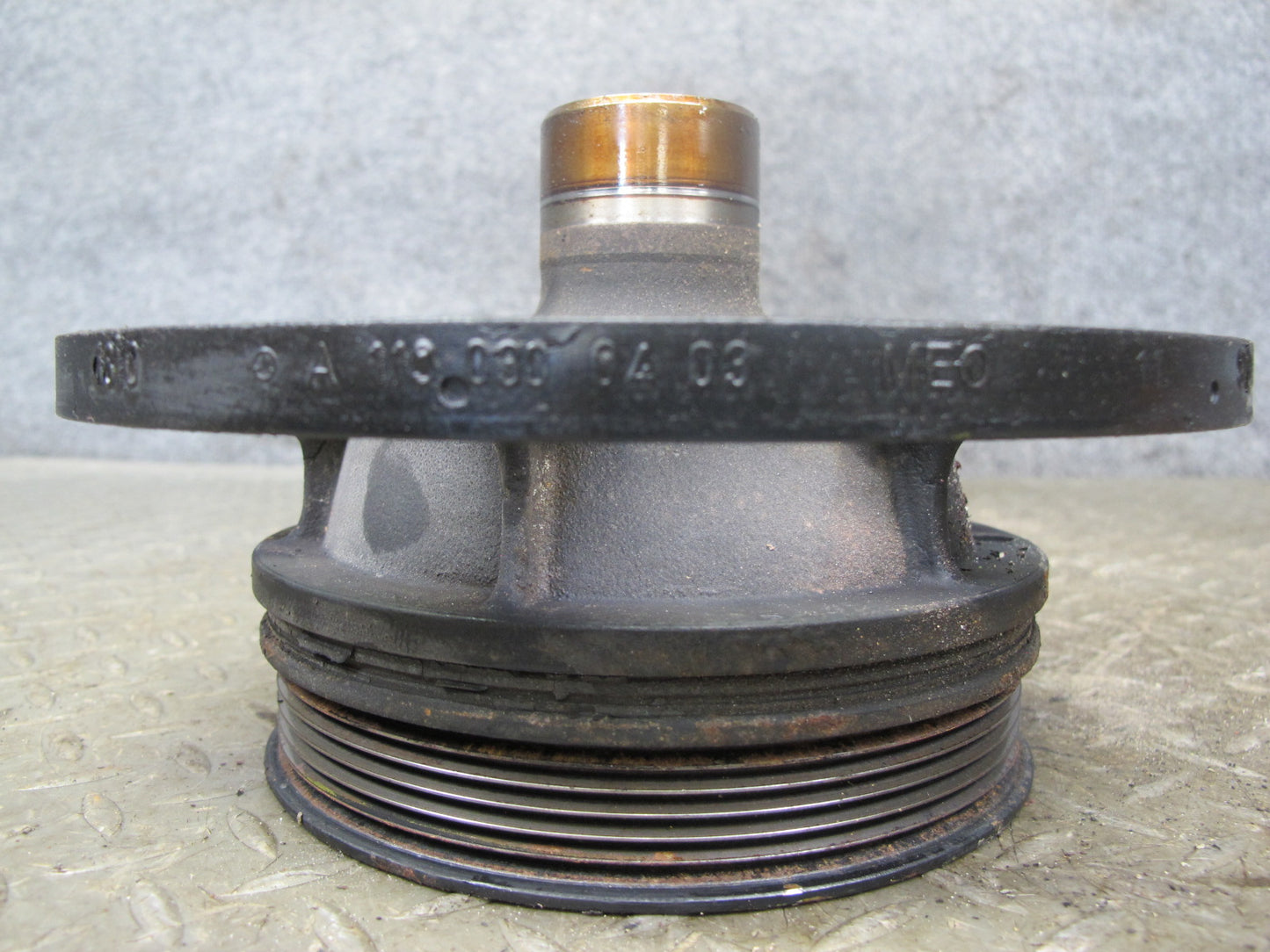 94-99 Mercedes W140 M119 Engine Crankshaft Pulley Harmonic Balancer OEM