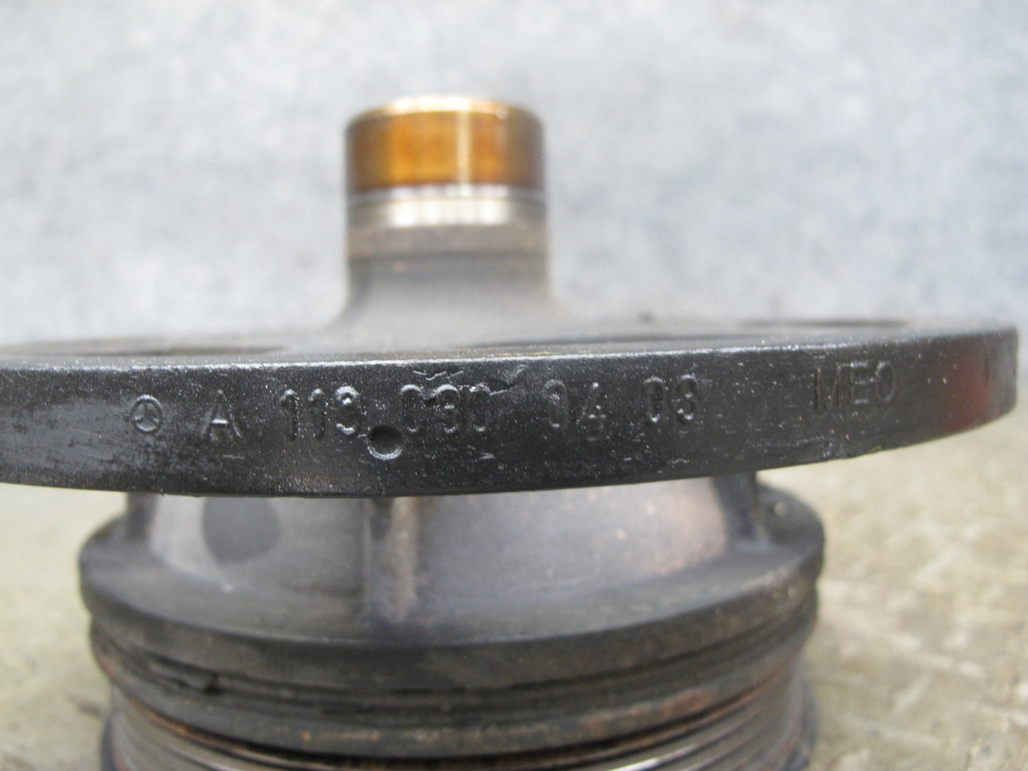 94-99 Mercedes W140 M119 Engine Crankshaft Pulley Harmonic Balancer OEM