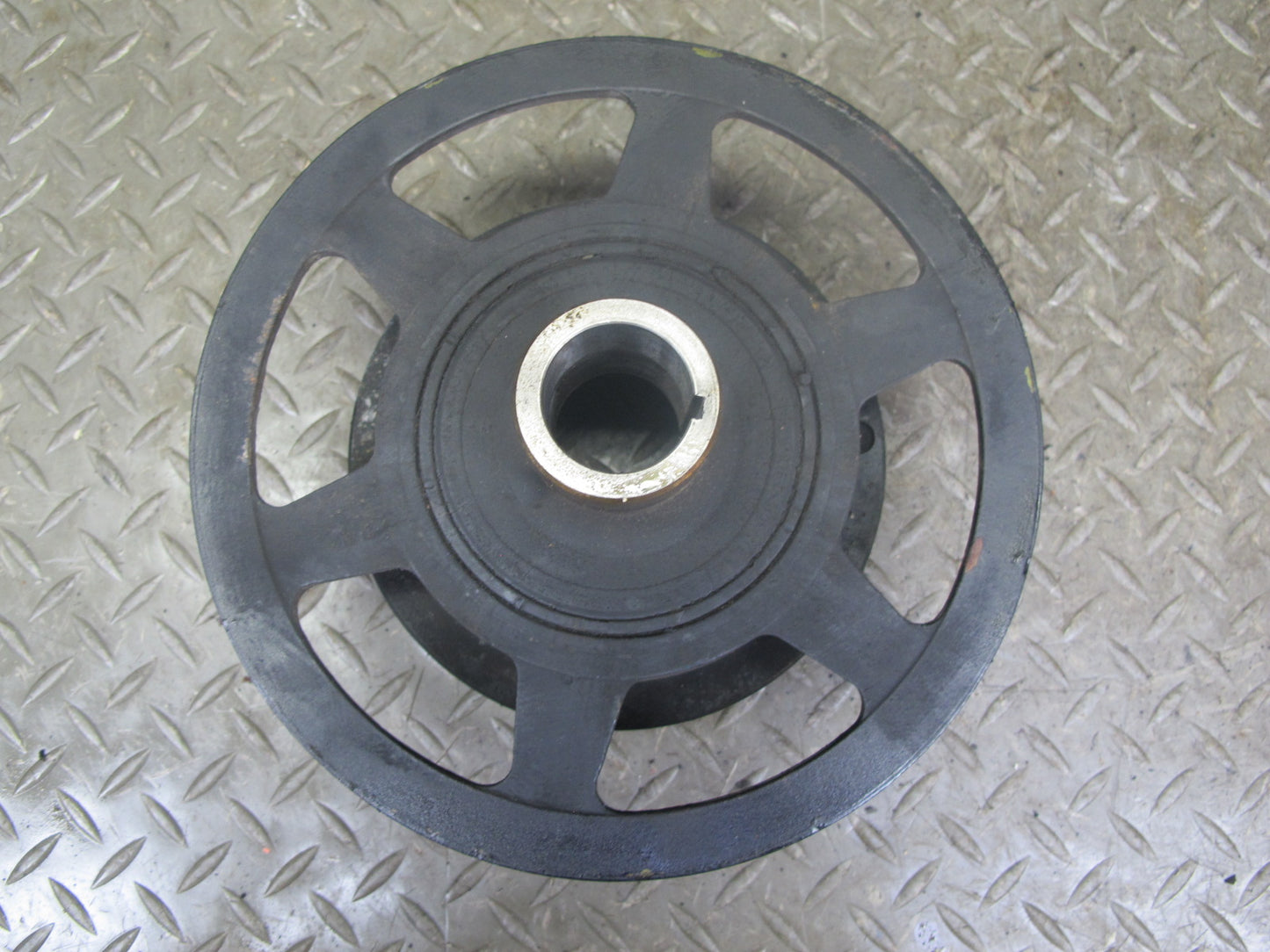 94-99 Mercedes W140 M119 Engine Crankshaft Pulley Harmonic Balancer OEM