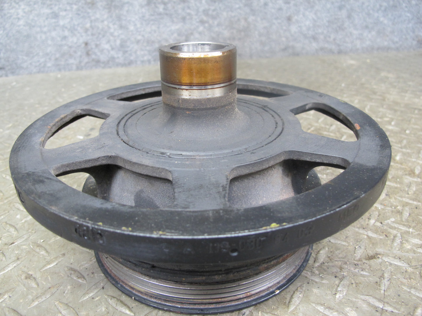 94-99 Mercedes W140 M119 Engine Crankshaft Pulley Harmonic Balancer OEM