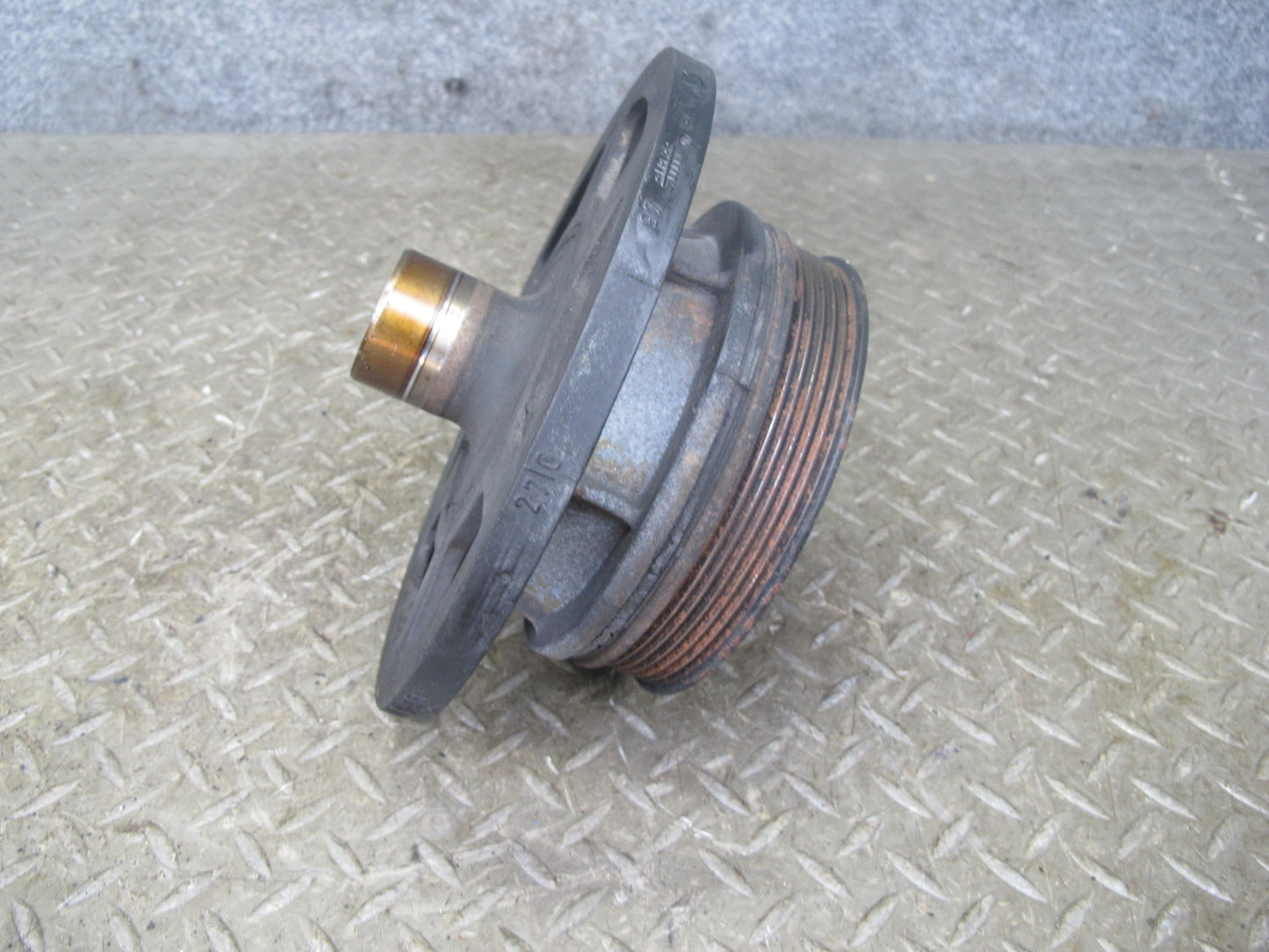 94-99 Mercedes W140 M119 Engine Crankshaft Pulley Harmonic Balancer OEM