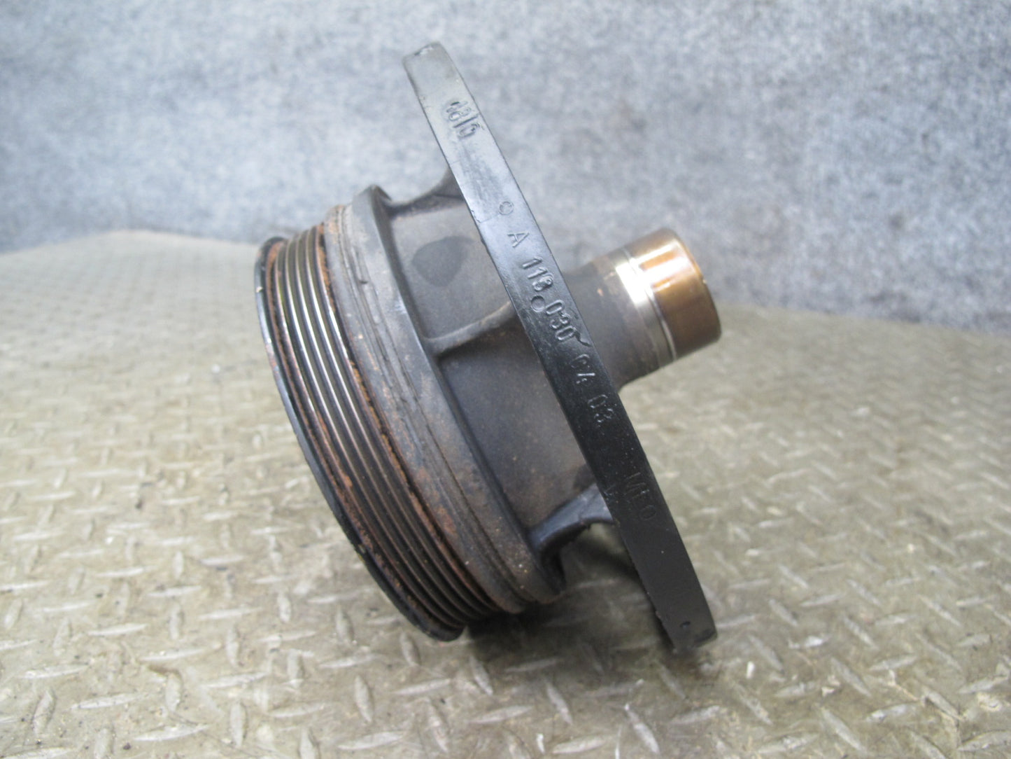 94-99 Mercedes W140 M119 Engine Crankshaft Pulley Harmonic Balancer OEM