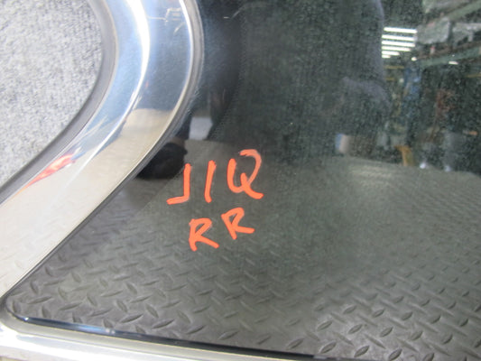 2014-2017 Infiniti QX60 Rear Right Quarter Glass Window