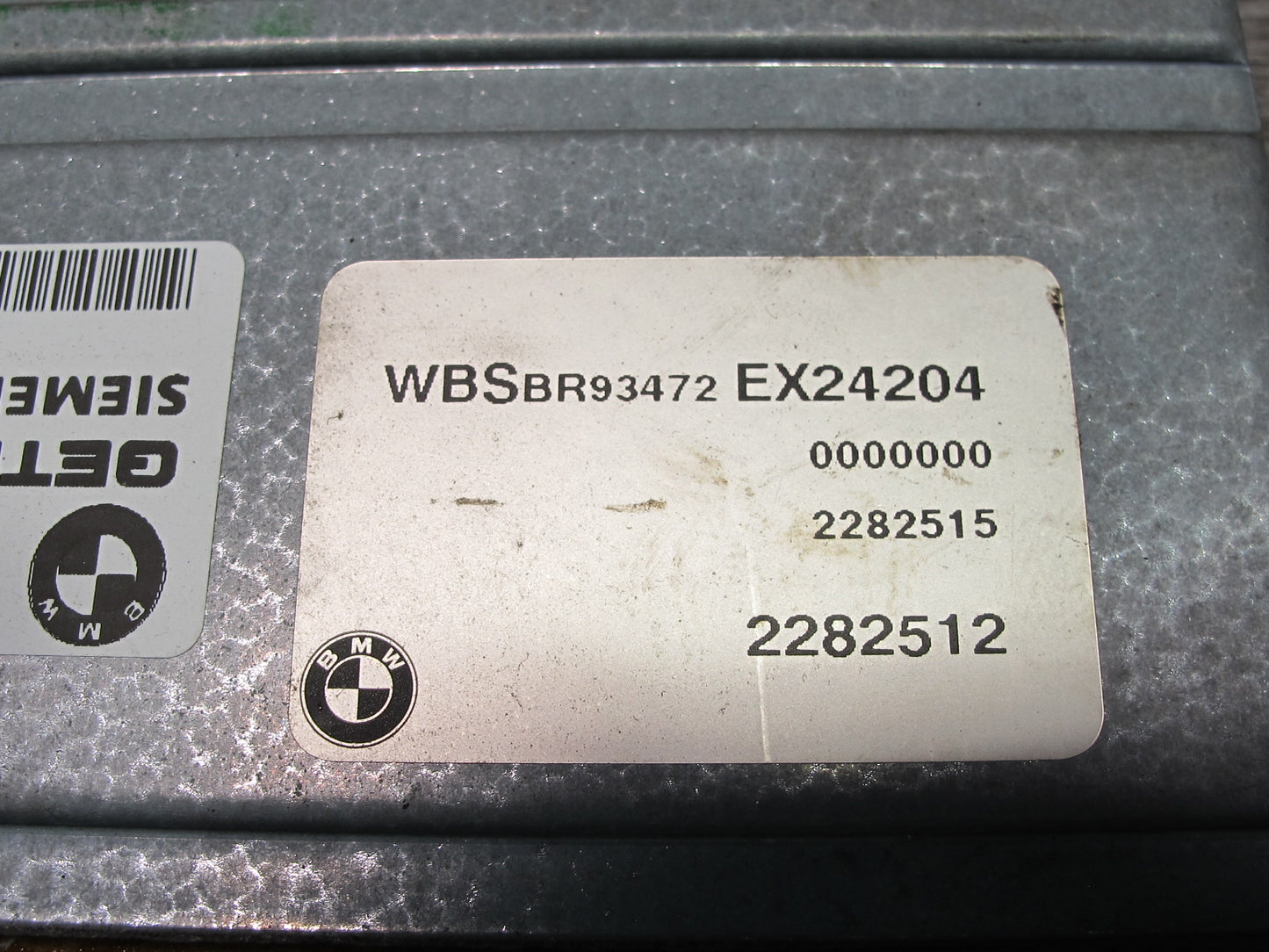2001-2002 BMW E46 M3 SMG Transmission ECU Control Module TCM TCU 2282515