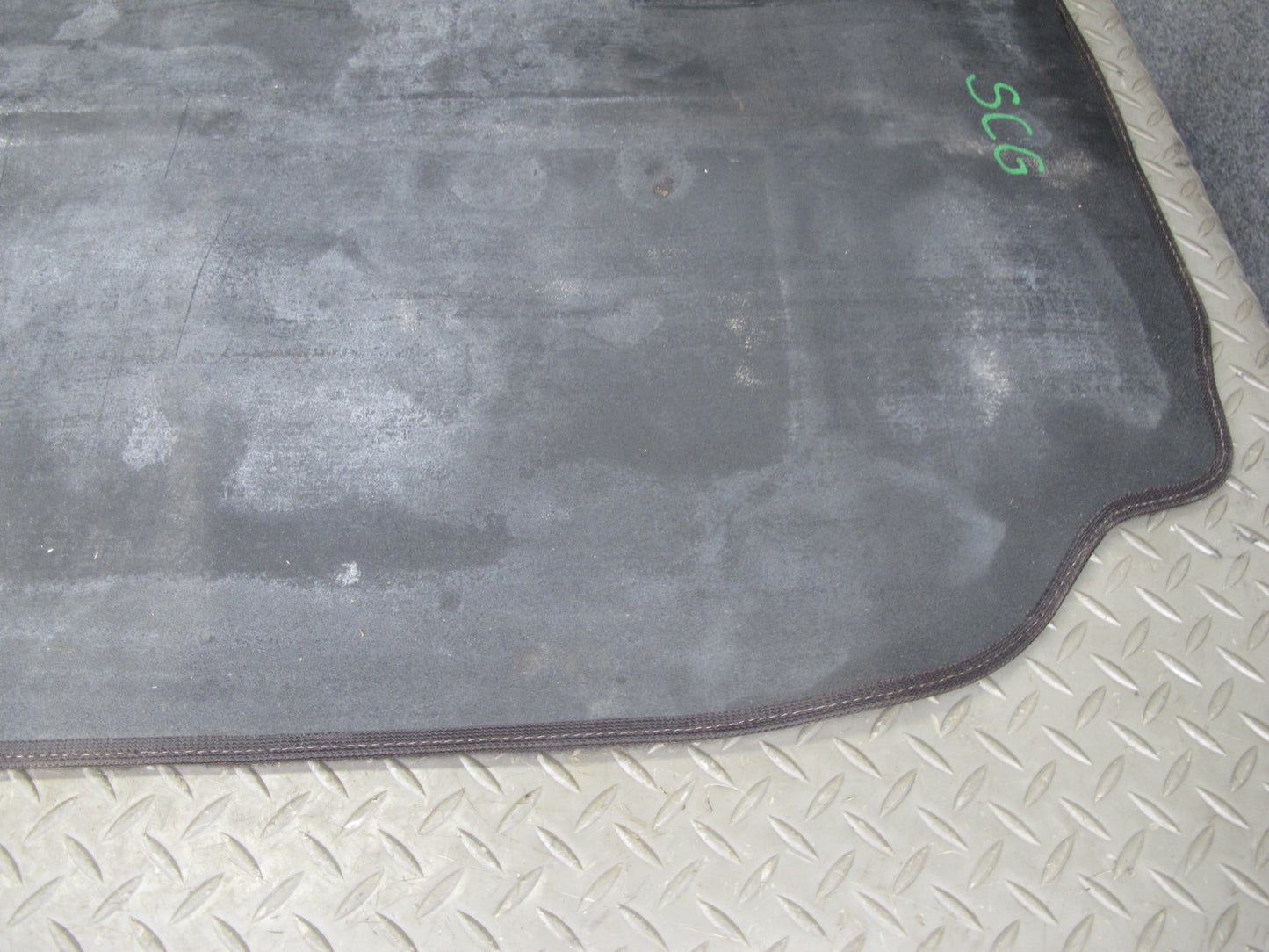 92-00 Lexus UZZ30L SC300 SC400 Rear Trunk Floor MAT Carpet Cover Gray OEM