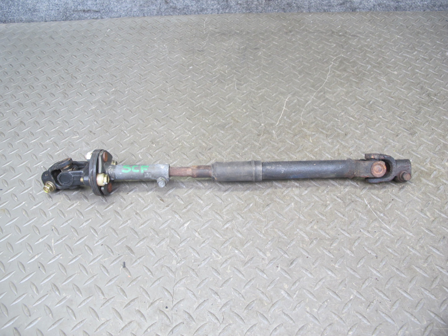 92-00 Lexus SC400 SC300 Steering Column U Joint Lower Shaft w Coupling OEM