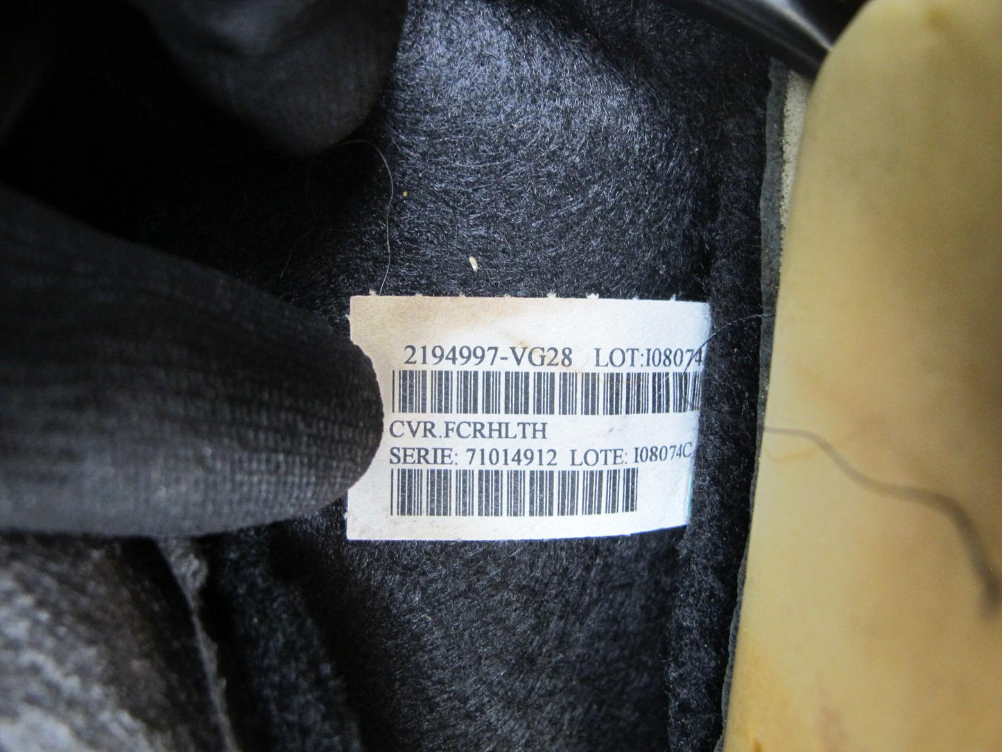 2014 Infiniti QX60 Infiniti QX60 Front Right Side Seat Lower Leather Cushion