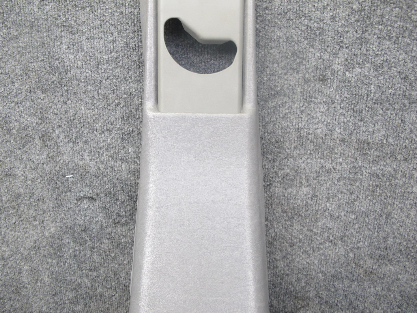 94-99 Mercedes W140 Set of 2 Center Interior B Pillar Trim Cover Panel Gray OEM