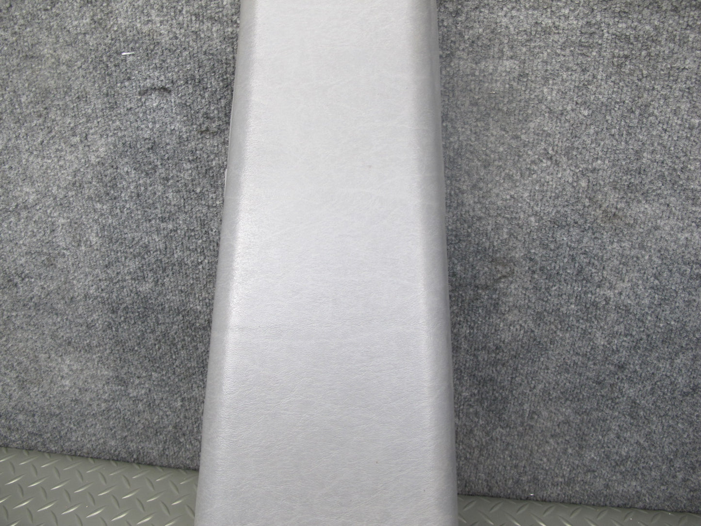 94-99 Mercedes W140 Set of 2 Center Interior B Pillar Trim Cover Panel Gray OEM