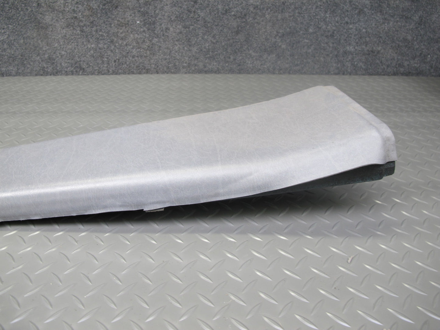 94-99 Mercedes W140 Set of 2 Center Interior B Pillar Trim Cover Panel Gray OEM