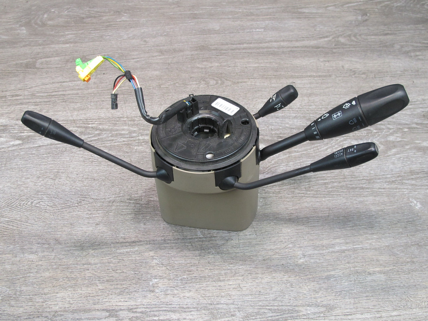 07-12 MERCEDES R230 SL-CLASS STEERING COLUMN MULTI SWITCH CLOCK SPRING A0004641218 OEM