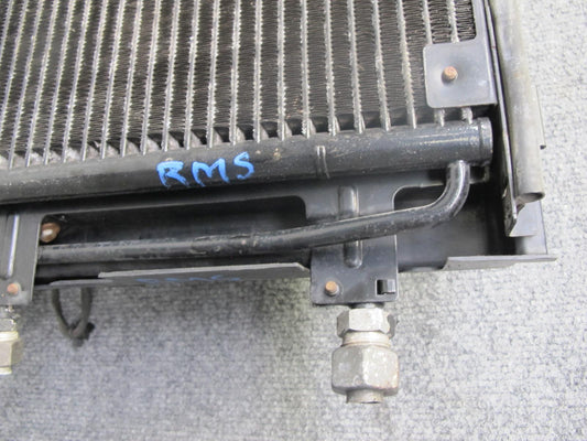 94-99 Mercedes W140 S500 A/C Air Condition Condenser w Fan & Shroud OEM