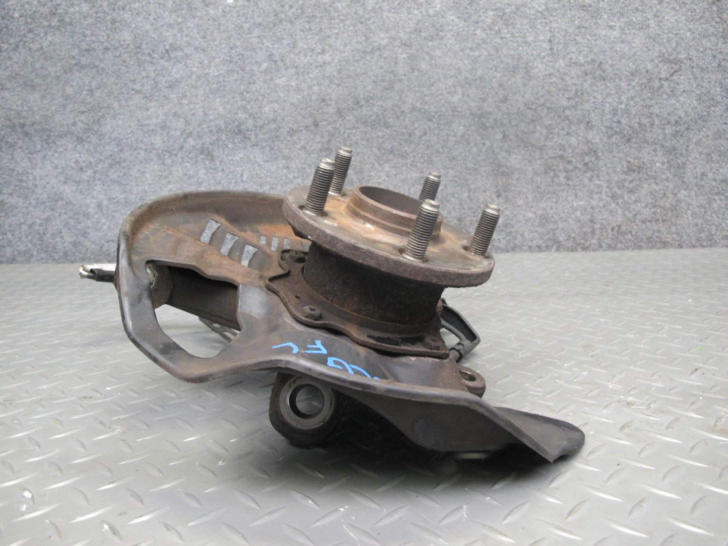 92-00 Lexus UZZ30L SC300 SC400 RWD Front Left Spindle Knuckle Wheel Hub OEM
