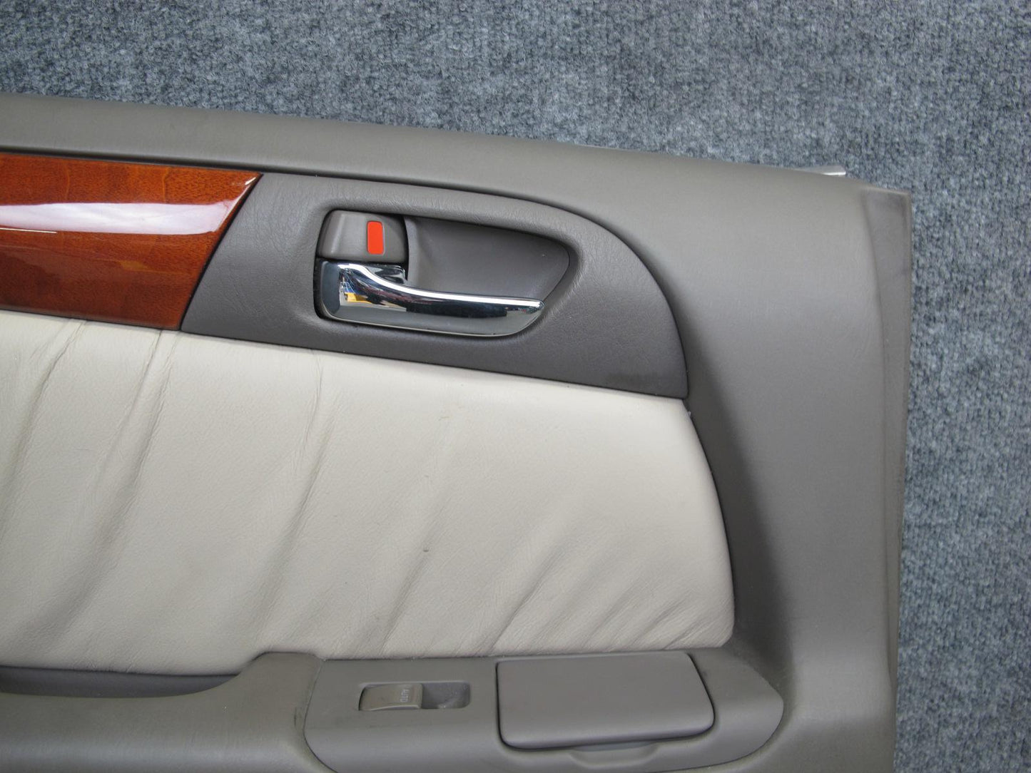 03-04 Lexus JZS160L GS300 Set of 2 Rear Door Interior Trim Cover Panel Ivory OEM