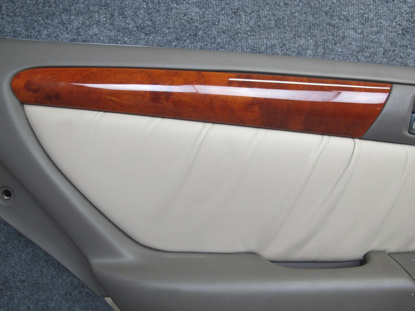 03-04 Lexus JZS160L GS300 Set of 2 Rear Door Interior Trim Cover Panel Ivory OEM