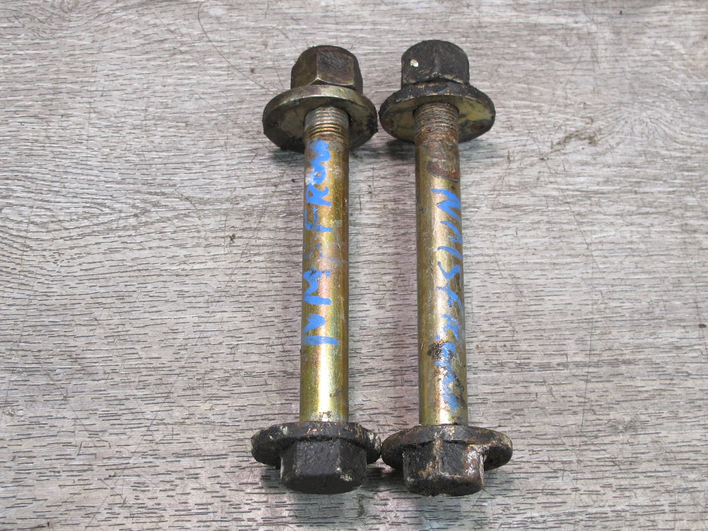 86-91 Mercedes W126 Set of 2 Front Suspension Eccentric Adjust Camber Bolt OEM