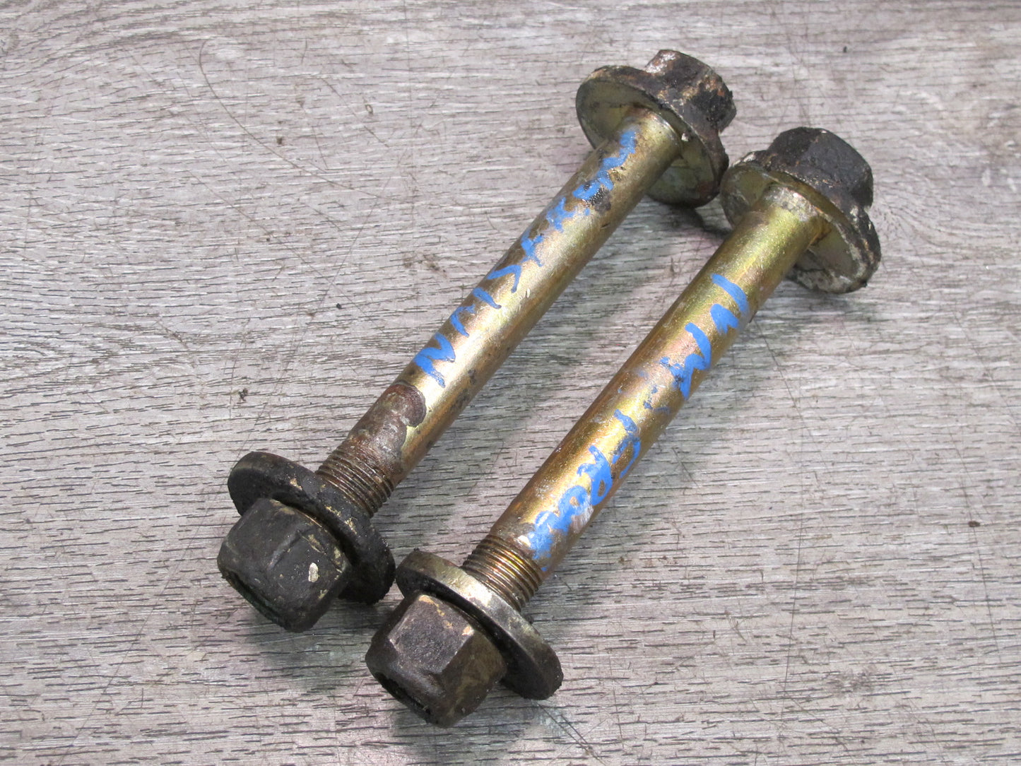 86-91 Mercedes W126 Set of 2 Front Suspension Eccentric Adjust Camber Bolt OEM