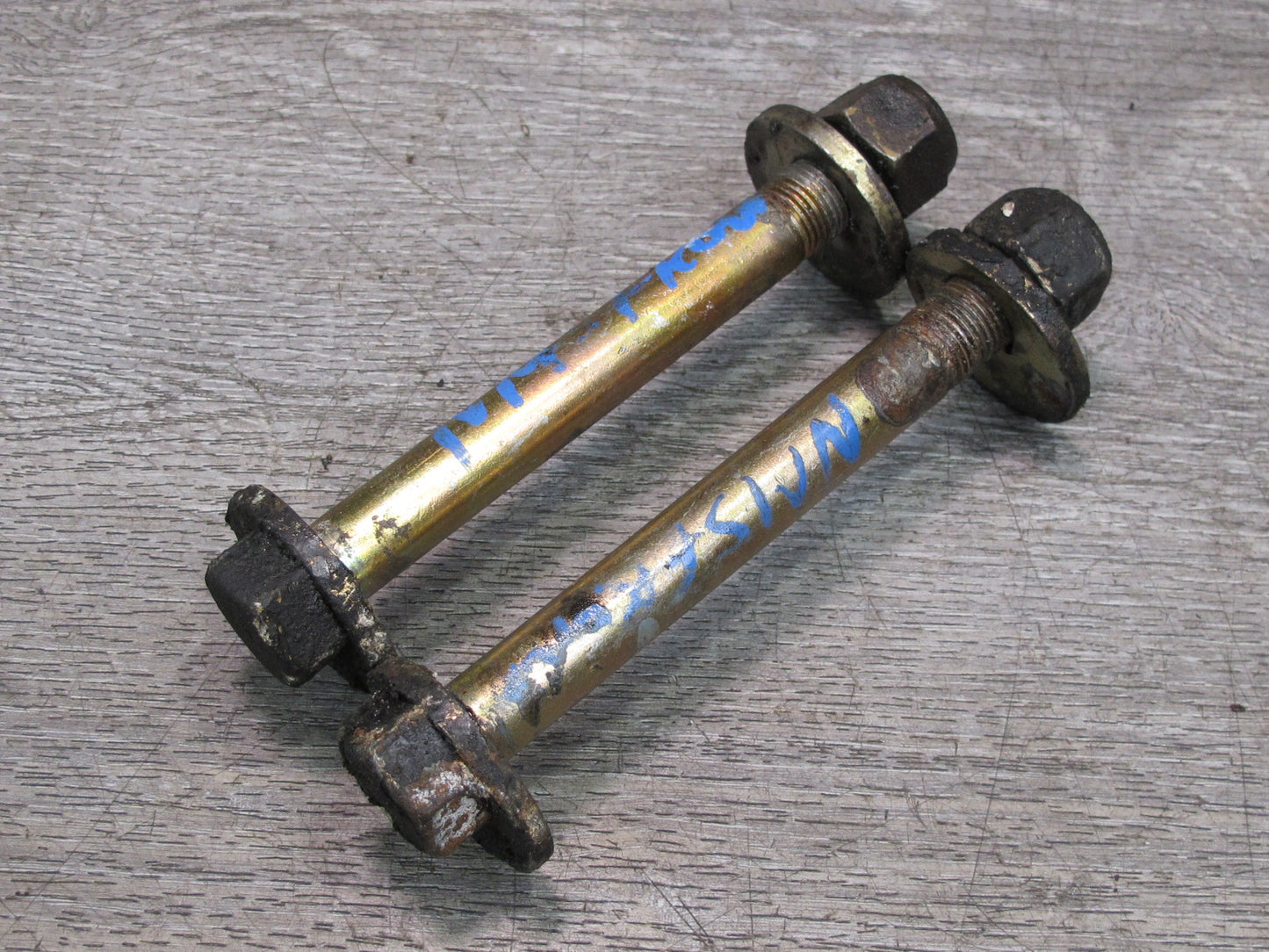 86-91 Mercedes W126 Set of 2 Front Suspension Eccentric Adjust Camber Bolt OEM