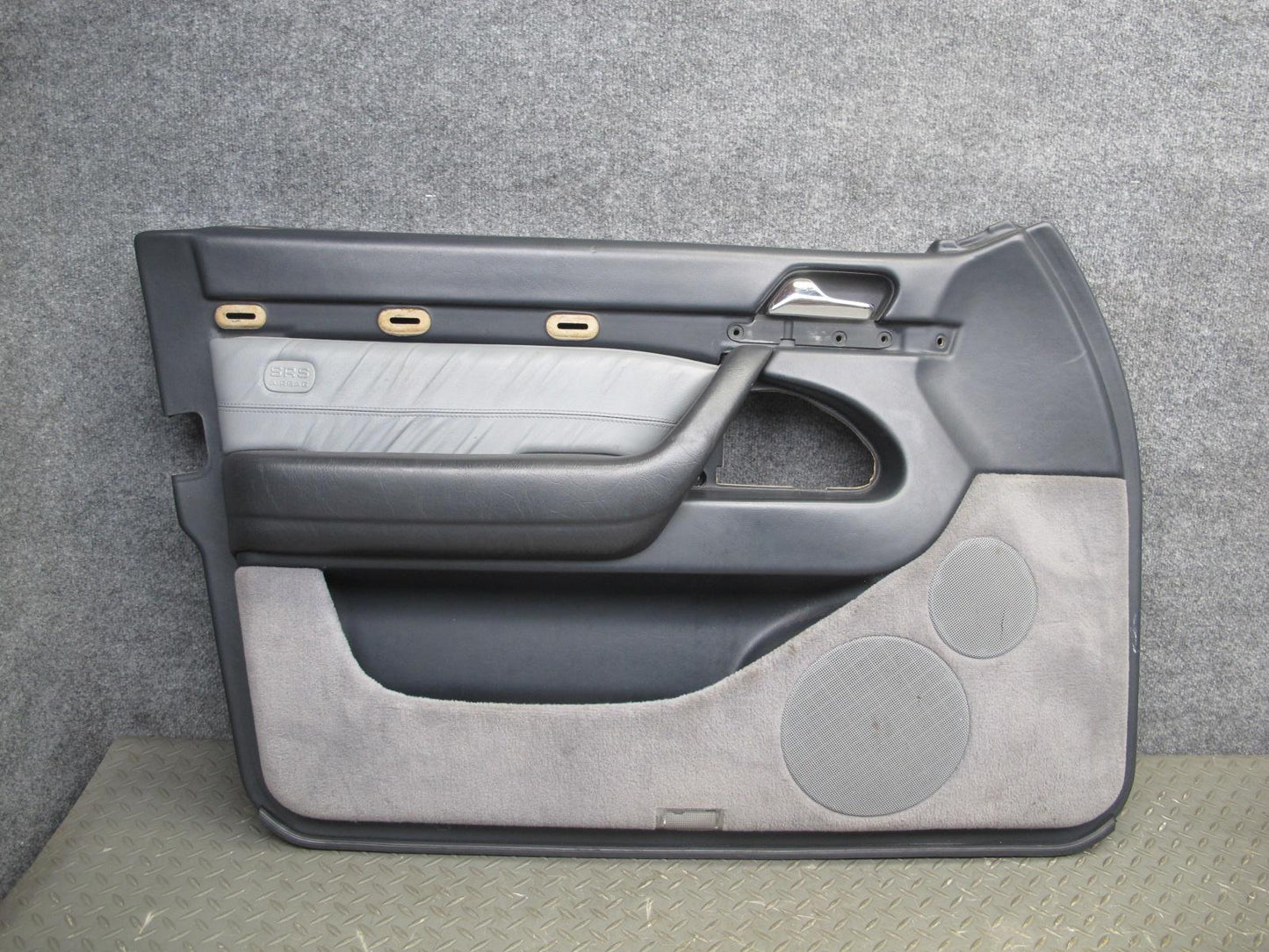 94-99 Mercedes W140 Sedan Front Left & Right Door Interior Trim Panel Set OEM
