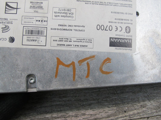 11-16 Mini Cooper R56 R57 R61 R60 Combox Telematics Media Control Module OEM