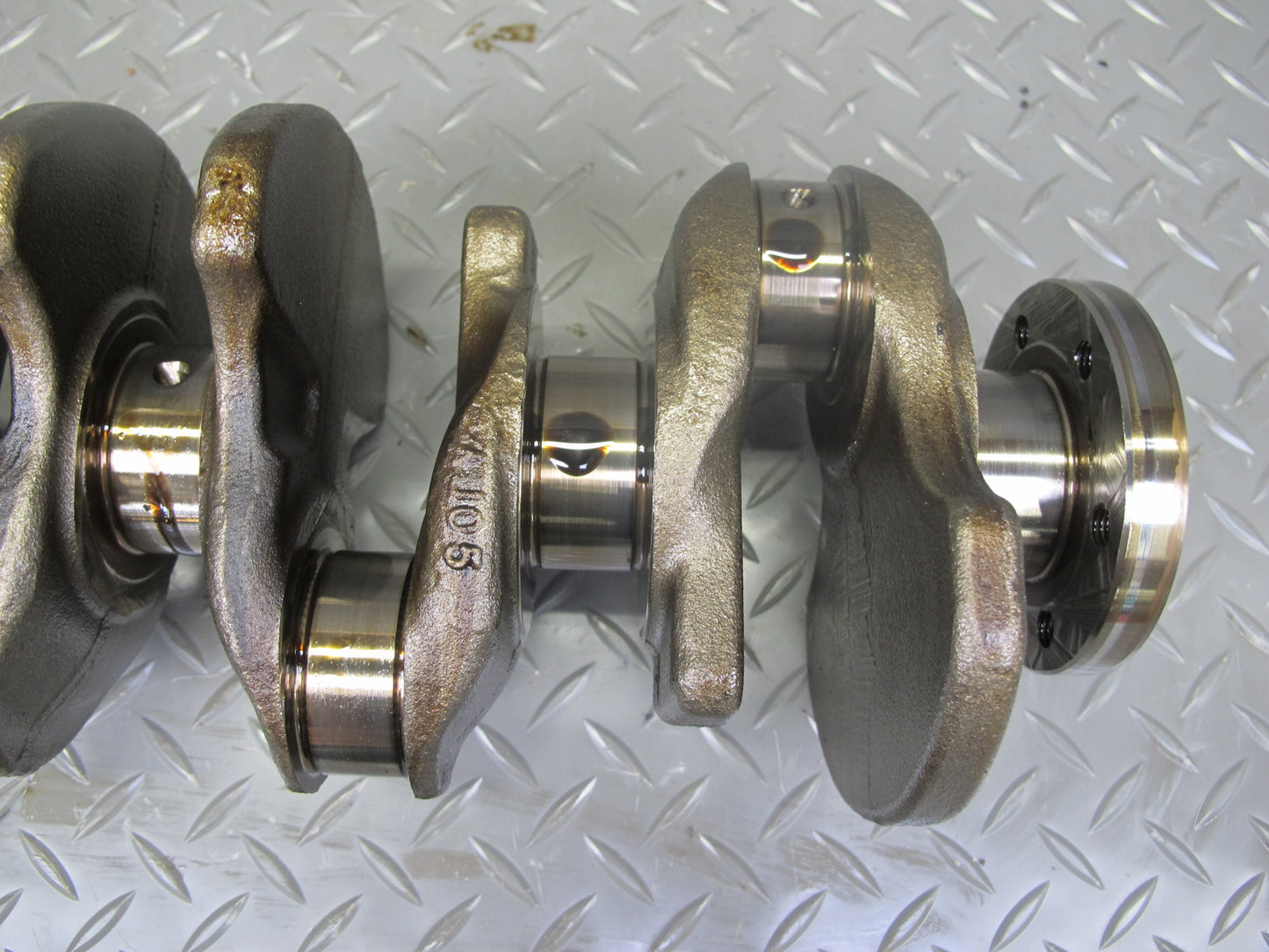 07-15 Mini R56 R57 R58 R60 N14 N18 Engine Crankshaft w Bearing Shells 77K OEM