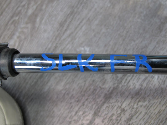 09-12 Mercedes R230 Sl-class Front Right Leather Headrest w Air Scarf Beige OEM