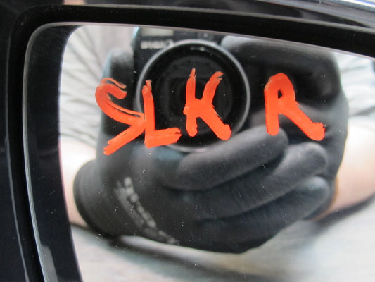 09-12 Mercedes R230 Sl-class Right Door Power Heat Dimm Memory Mirror Black OEM