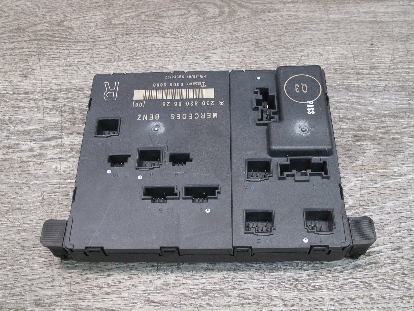 03-12 Mercedes R230 Sl-class Right Door Control Module 2308208626 OEM