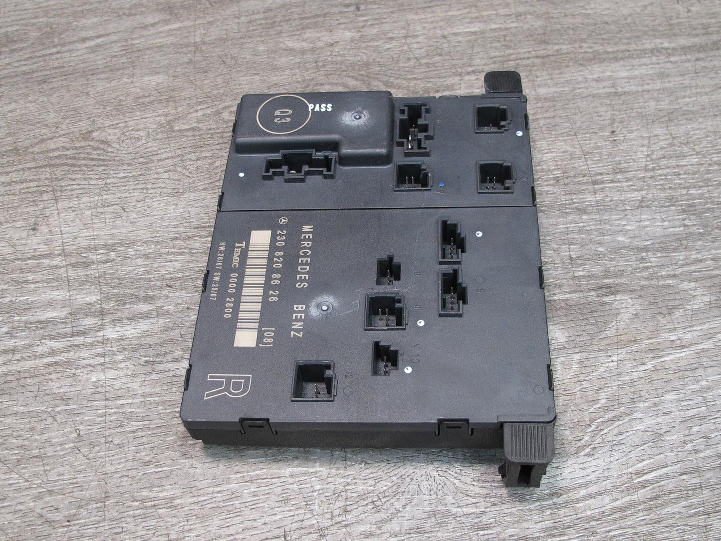 03-12 Mercedes R230 Sl-class Right Door Control Module 2308208626 OEM