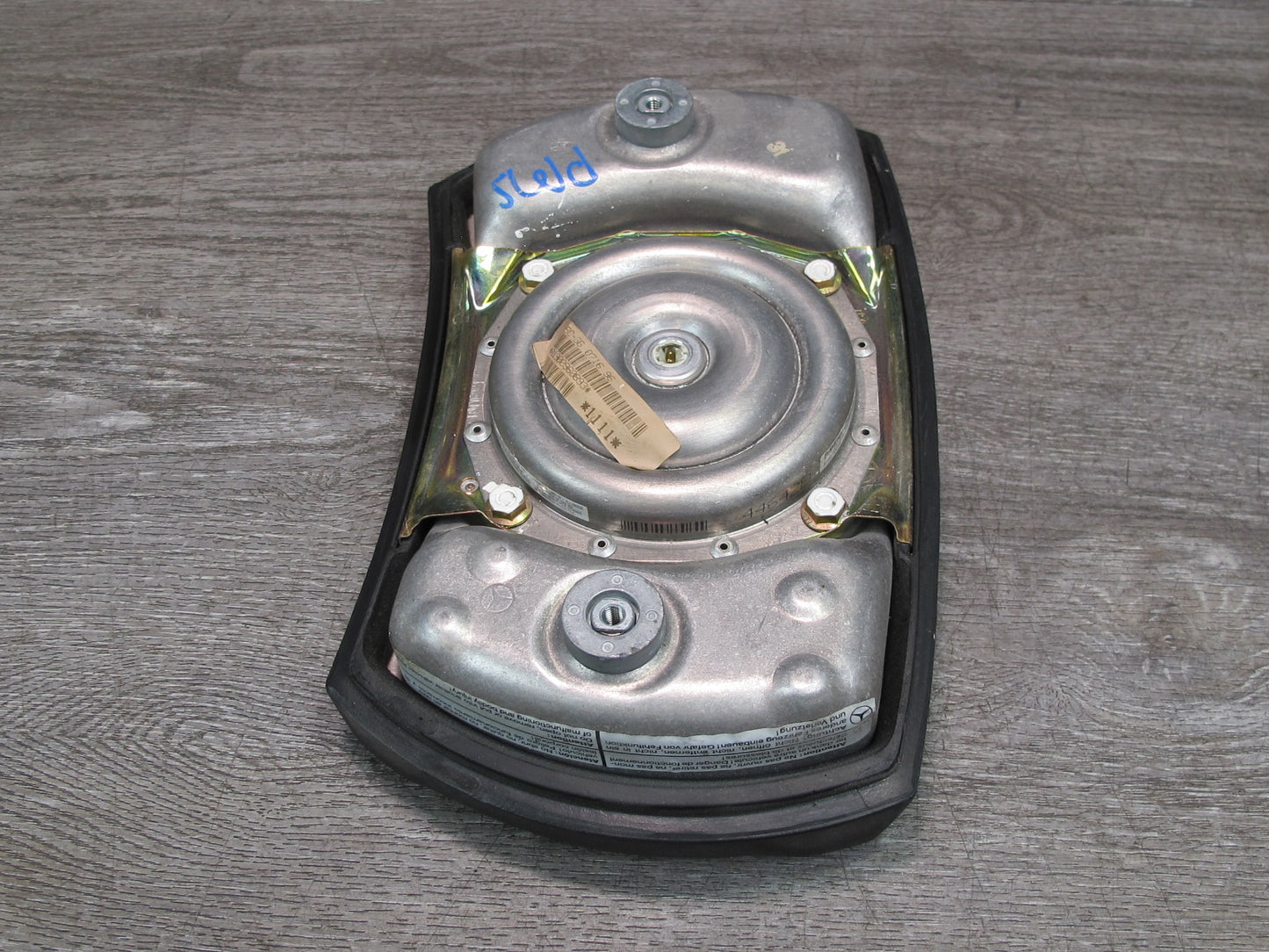 86-91 MERCEDES W126 560SEC FRONT LEFT DRIVER SIDE STEERING WHEEL SRS AIRBAG OEM