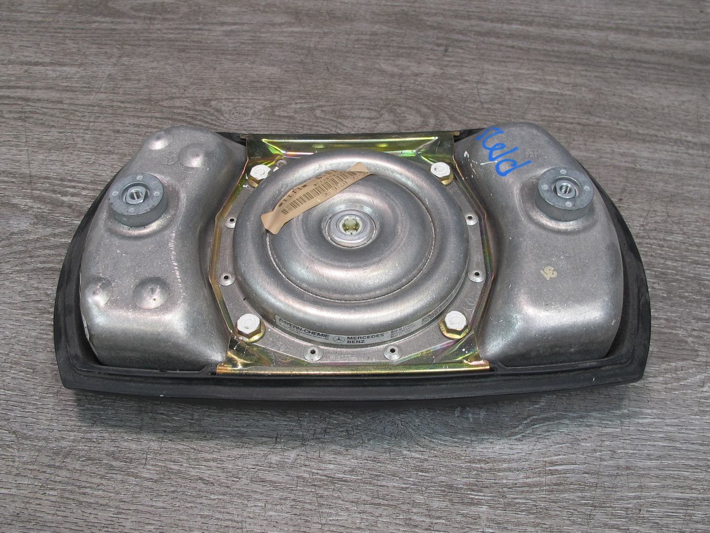 86-91 MERCEDES W126 560SEC FRONT LEFT DRIVER SIDE STEERING WHEEL SRS AIRBAG OEM