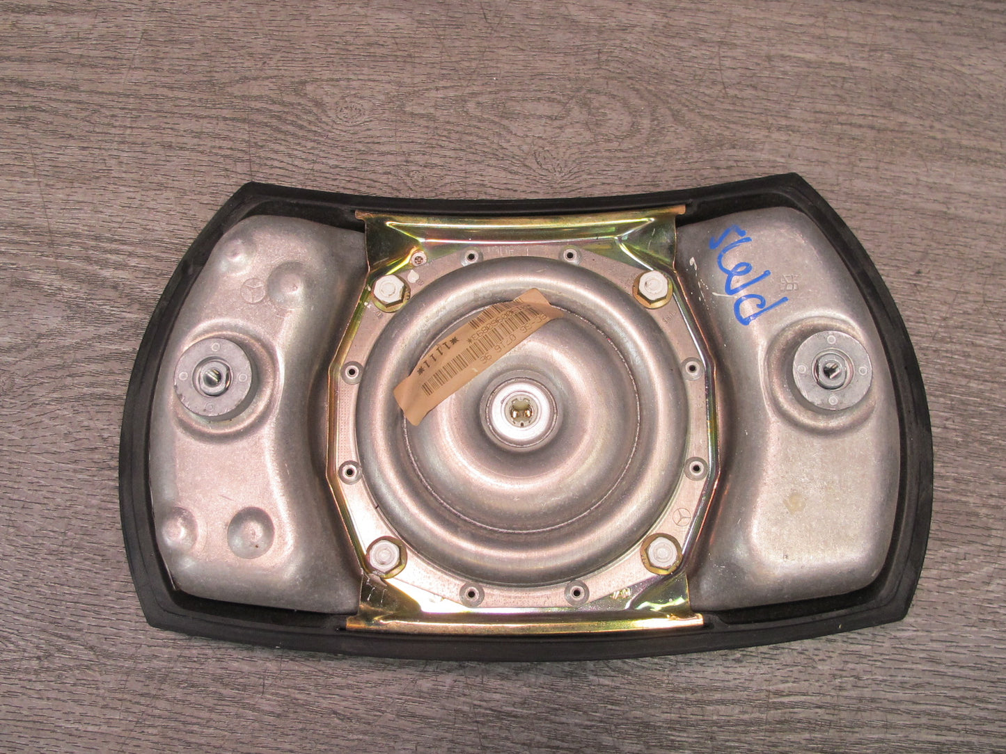 86-91 MERCEDES W126 560SEC FRONT LEFT DRIVER SIDE STEERING WHEEL SRS AIRBAG OEM