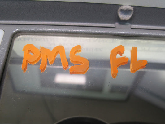 86-91 Mercedes W126 C126 Coupe Set of 2 Front Left & Right Sun Visor Gray OEM