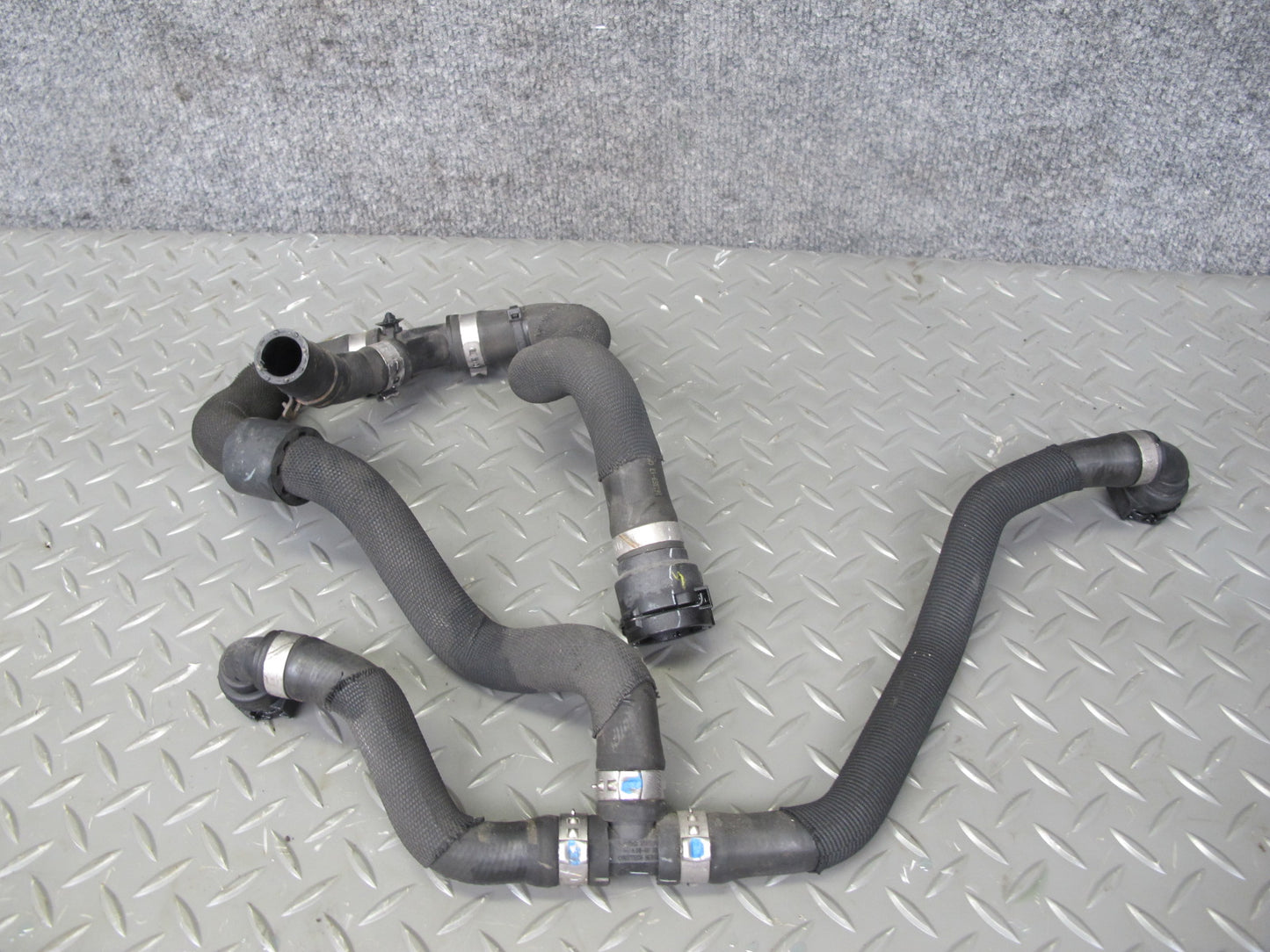 2010-2011 BMW X6 E72 Hybrid 4.4L Engine Coolant Water Hose Line Pipe Set of 8