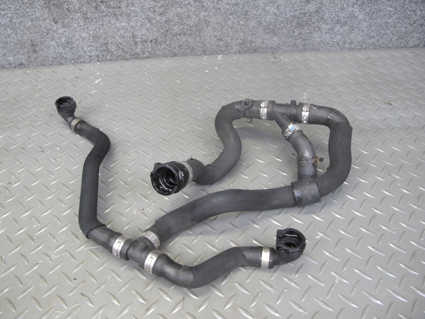 2010-2011 BMW X6 E72 Hybrid 4.4L Engine Coolant Water Hose Line Pipe Set of 8