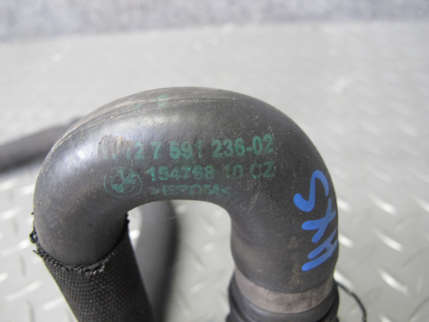 2010-2011 BMW X6 E72 Hybrid 4.4L Engine Coolant Water Hose Line Pipe Set of 8