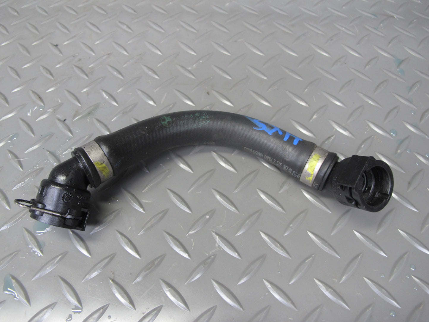 2010-2011 BMW X6 E72 Hybrid 4.4L Engine Coolant Water Hose Line Pipe Set of 8