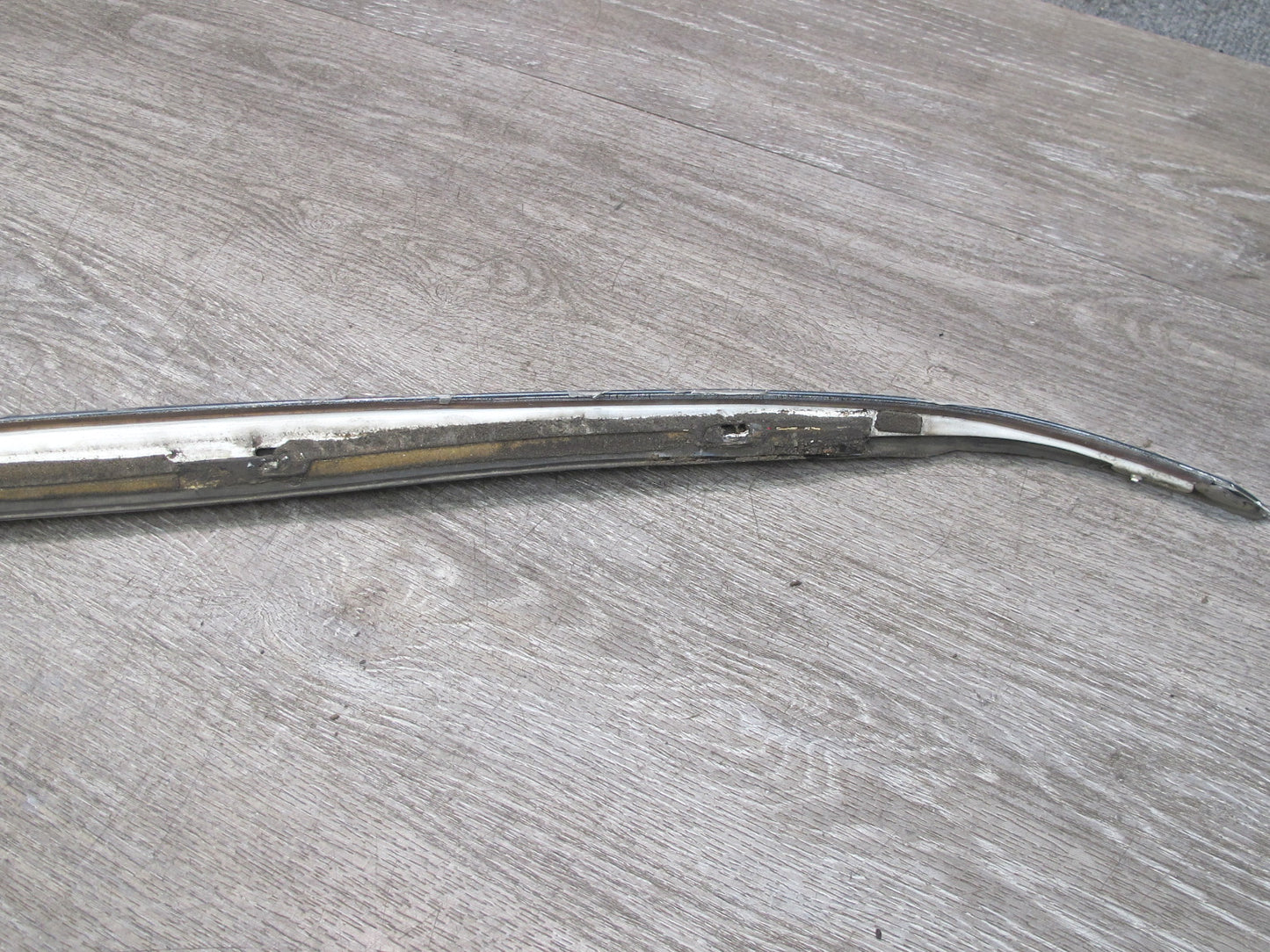 86-91 Mercedes C126 Coupe Set of 2 Front Exterior A Pillar Trim Panel OEM
