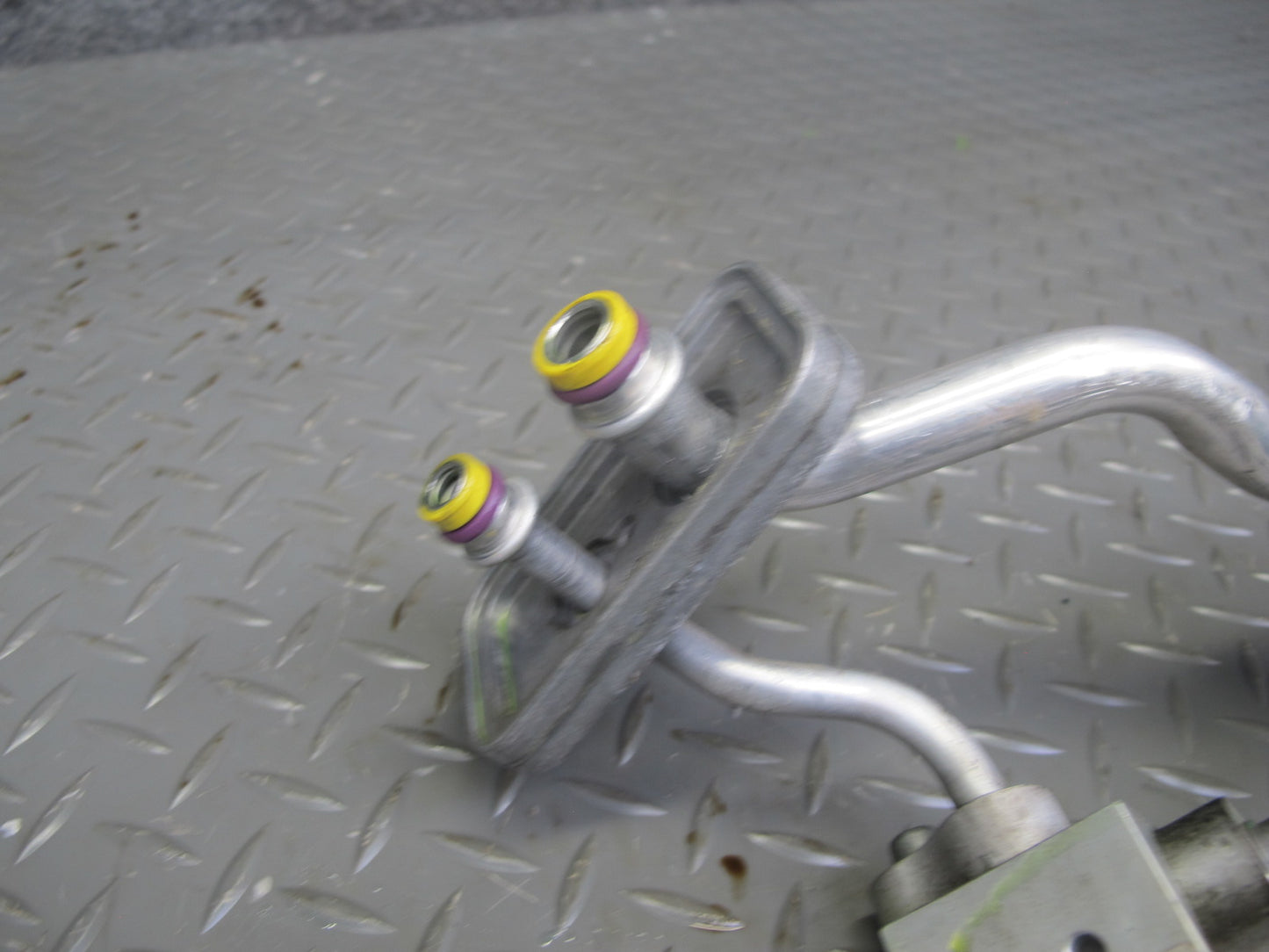 10-11 BMW X6 E72 Hybrid A/C Air Condition Compressor Hose Suction Line Pipe Set